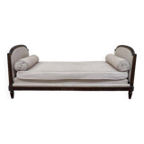 Banquette - Canapé de style Louis XVI tissu fleurs