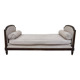 Banquette - Canapé de style Louis XVI tissu fleurs