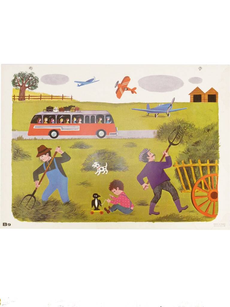 Daniel and Valérie school poster