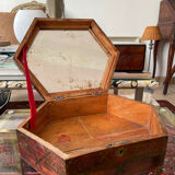 Boite ancienne en bois verni