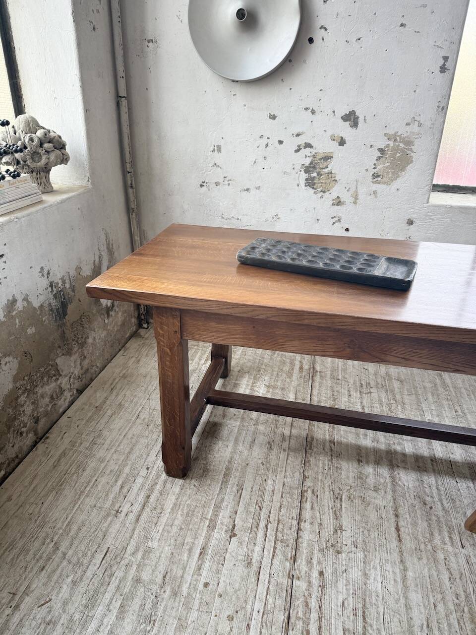 Table de ferme XL en chêne massif