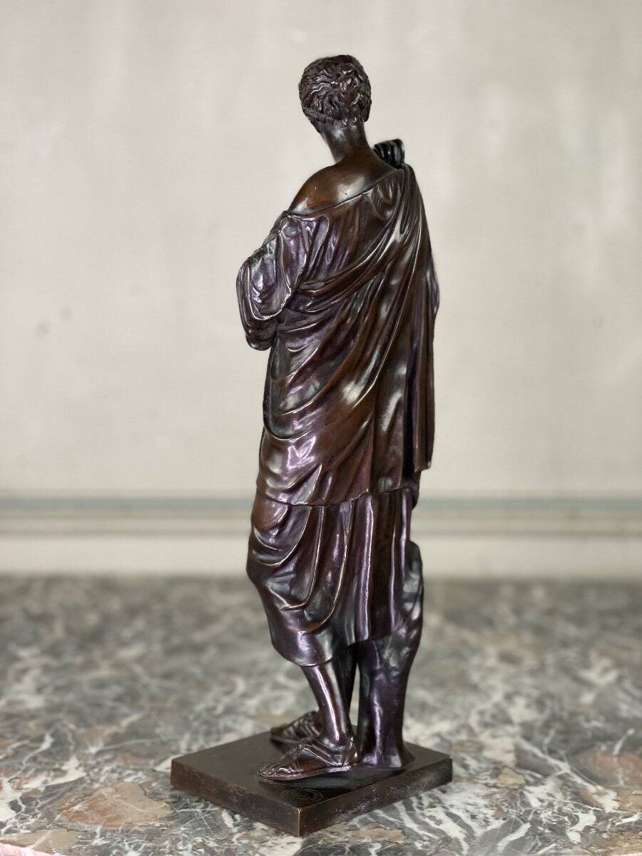 Diane de Gabies, bronze after the antique in marble