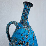 Ceramic cruche foam Vallauris 1960s