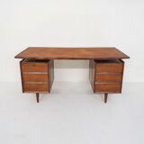 Bureau en teck du milieu du siècle, Pays-Bas des années 1960