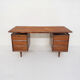 Bureau en teck du milieu du siècle, Pays-Bas des années 1960