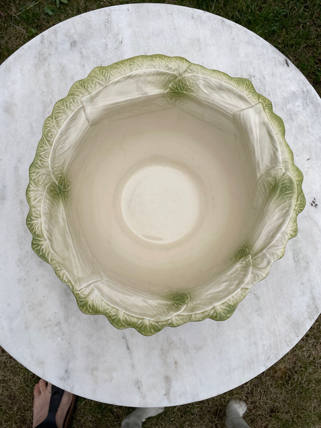 Salad bowl Vintage chicory