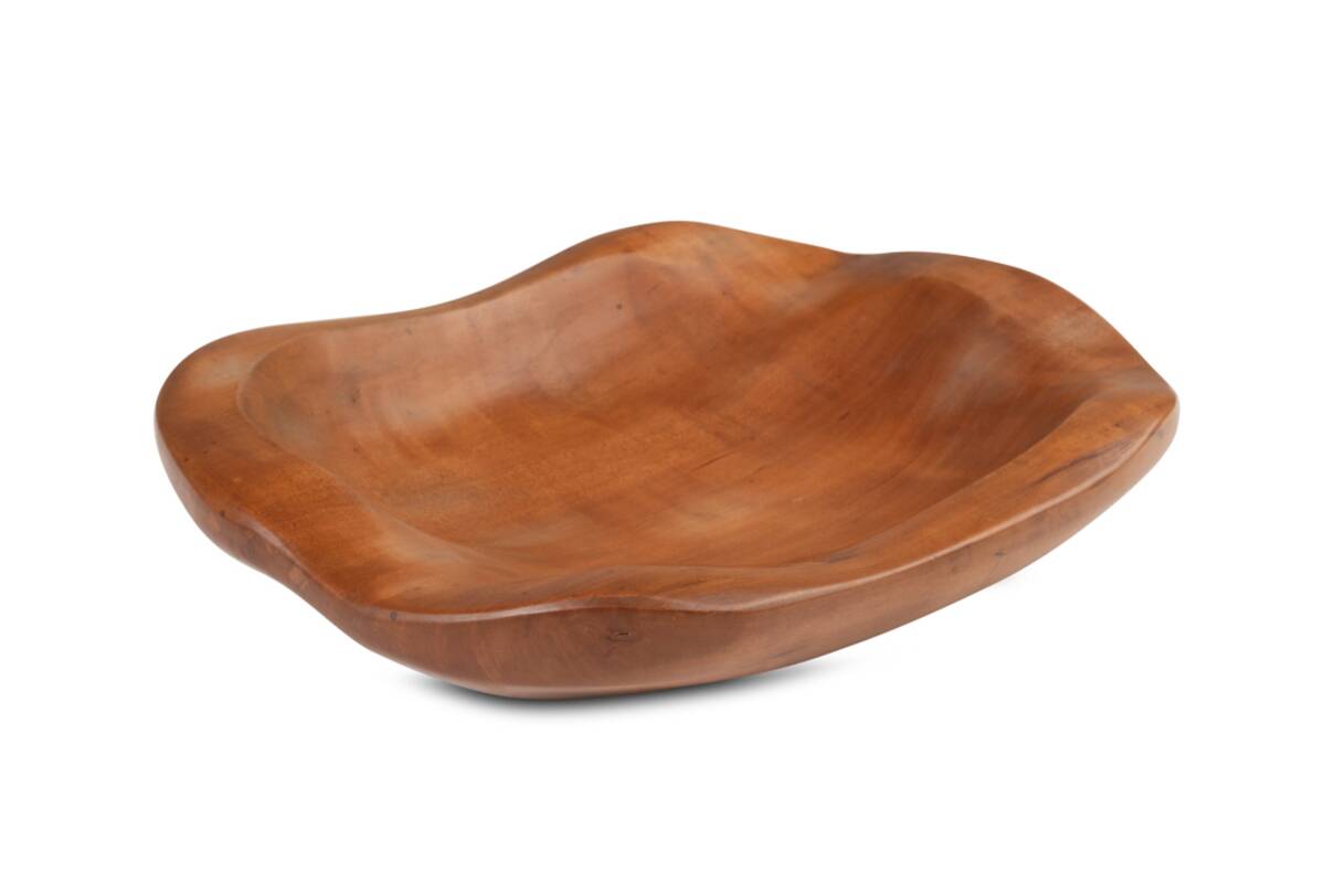 Alexandre Noll. Organically shaped sculpted bowl. 1940s/50s