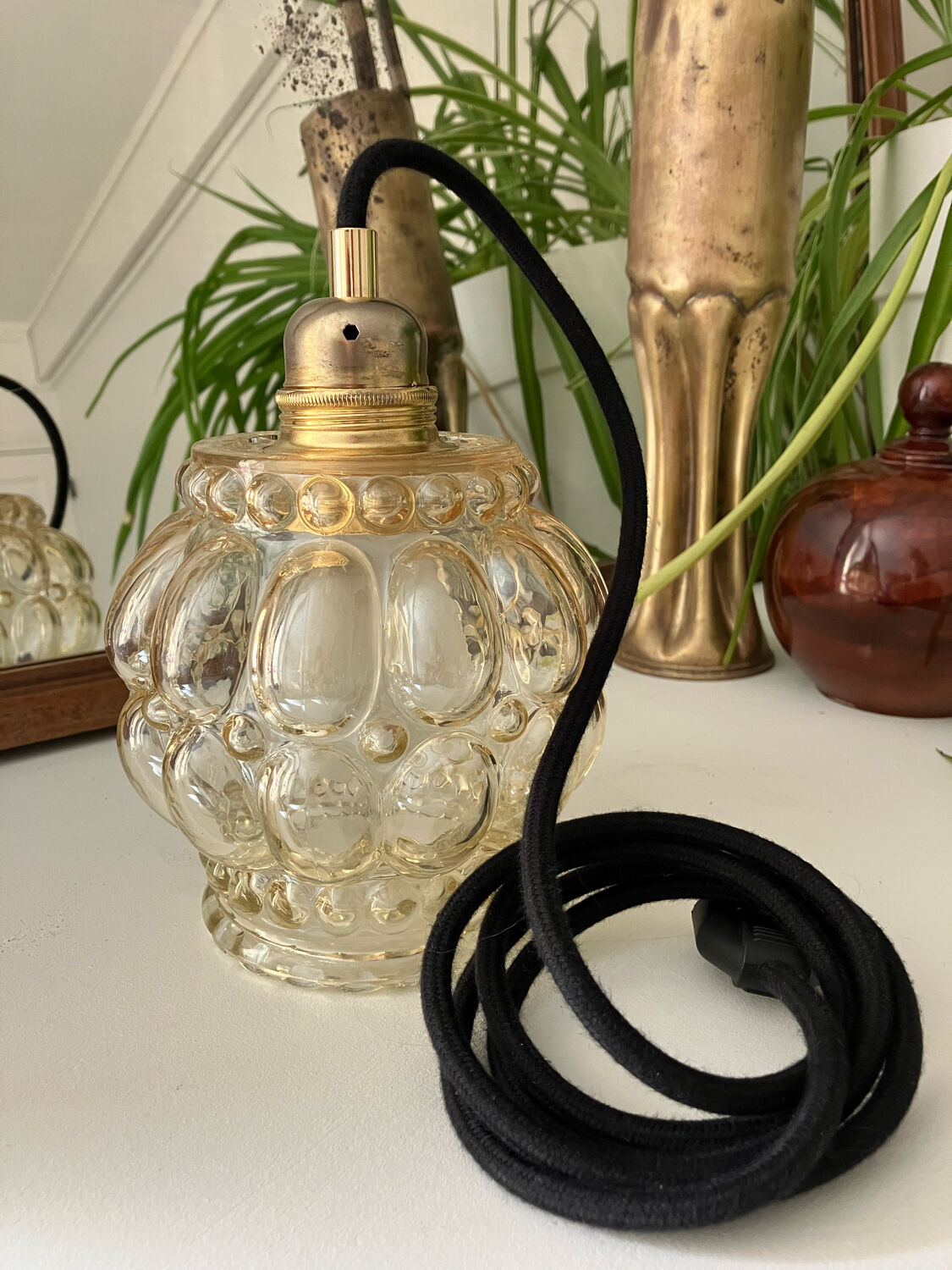 Vintage walking lamp