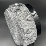 Plafonnier en verre relief