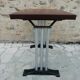 Lot of 4 tables bistro "Lelong"