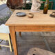 Oak farmhouse table