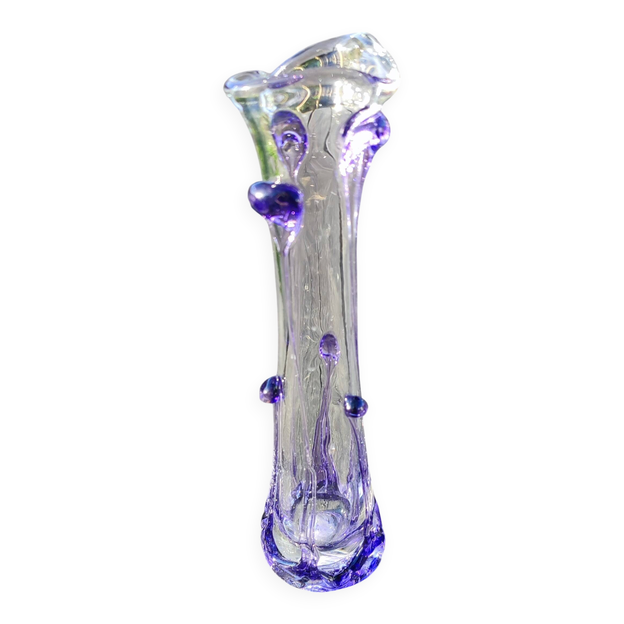 Volcan soliflore vase Laurent Lesiourd art