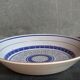 Five vintage MBFA PORNIC ceramic soup plates Daphné service