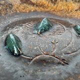 Danish Scandinavian bowl from the mid-century by Clara Helmich, 1960s.