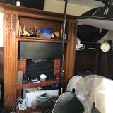 Art Nouveau woodwork bar