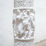 Old plaster column
