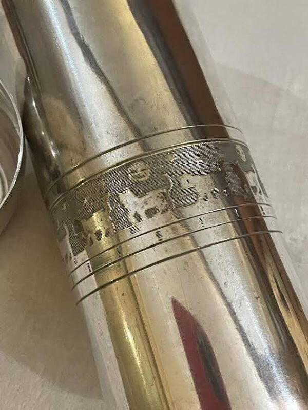 Petit vase argenterie poiçonnée