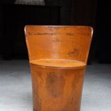 Trunk armchair Kubbstol Suede 1900