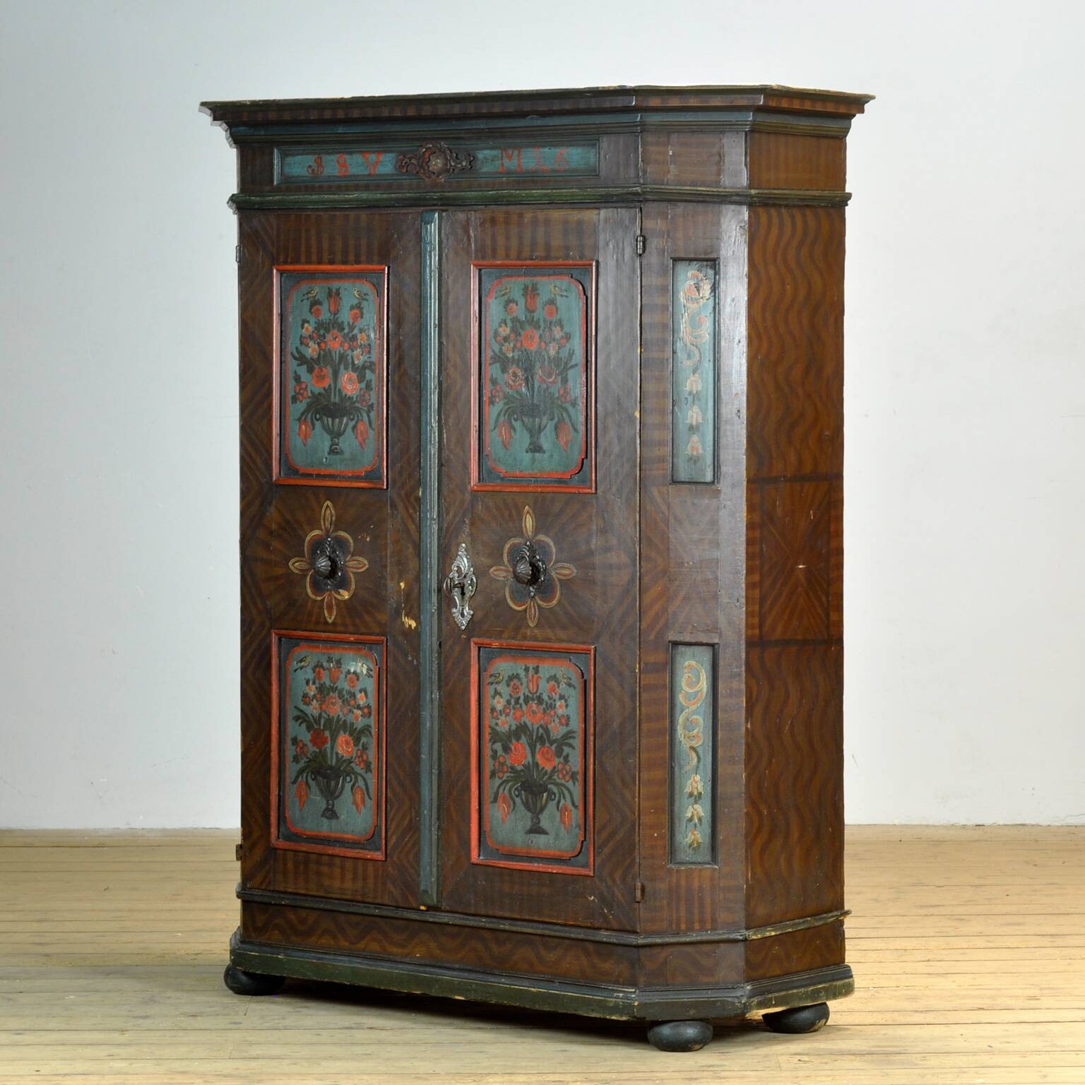 Armoire de mariée allemande, 1826