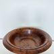 Fruit bowl on a turned wooden pedestal – Wood burl