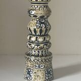 Large André Hourellou Quimper vintage candle holder