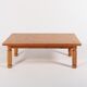 Pine coffee table by Sven Larsson, Sweden 1960