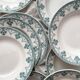 10 earthenware soup plates "Cahors" Saint Amand