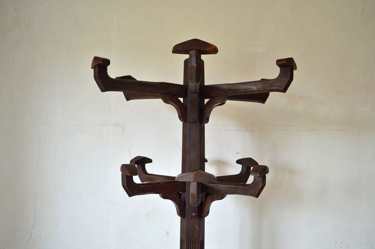 Art Nouveau coatrack 1910