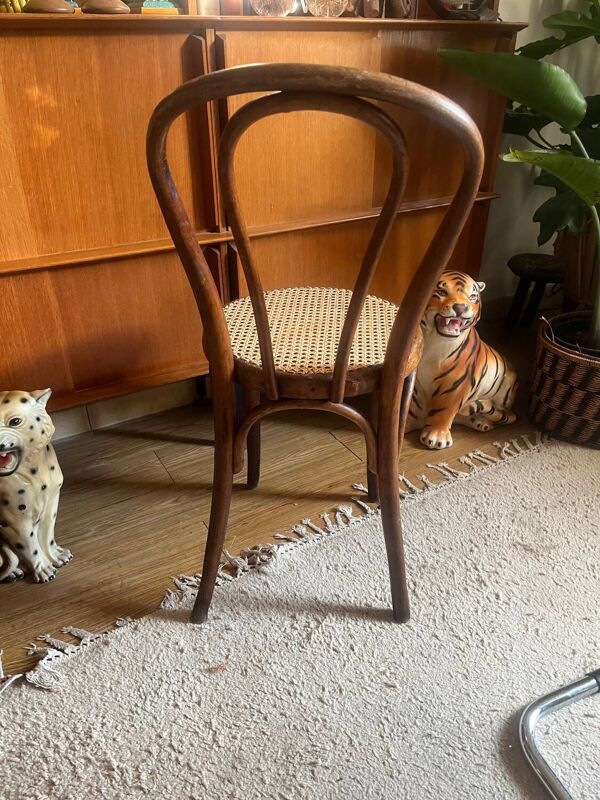 Chaise bistrot Autriche 1900