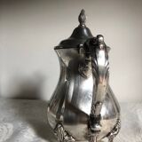 Vintage Viners Sheffield Silver Plated Teapot: Victorian Footed Pitcher