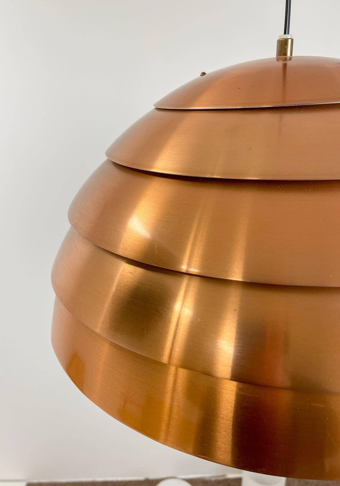 Copper suspension by Hans-Agne Jakobsson T325/450, Sweden, 1960s.