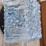 Wall lamp in chiseled glass 1960