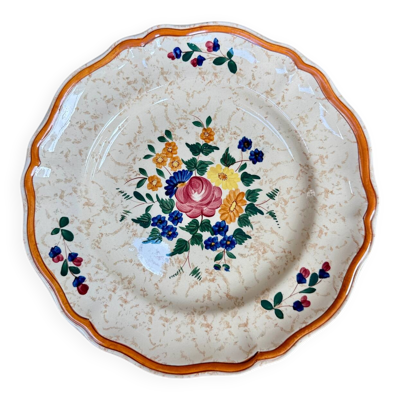 Série de 12 assiettes plates Longchamp Mistral
