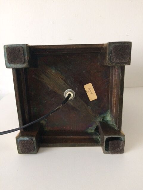 Brass lamp and formica 1970