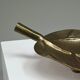 Brass leaf fruit bowl, 1970s Europe.