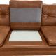 Vintage Scandinavian Peem Oy mid-century 3 person sofa in cognac leather 1960s