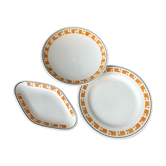 Salins E. Charbonnier serving dishes