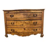 Vintage XL wooden chest of drawers / belly cabinet