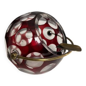 cendrier en cristal par