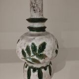 Pied de lampe avec son décor sacrifié