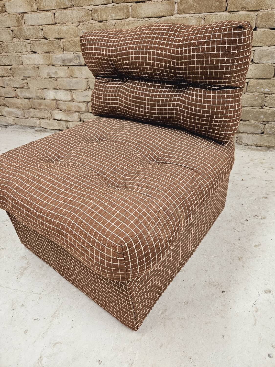 Vintage fireside chair 1970