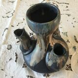 Vase grès signé