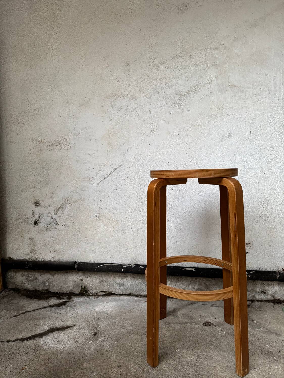 Vintage Aalto style stool