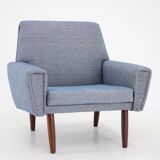1960s Danish Teak Armchair -Newly upholstered