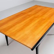 Alfred Hendrickx T4 dining table beech Belform Belgium 1958