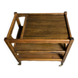 1950s oak trolley, very good condition
