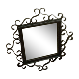 Miroir en fer forgé