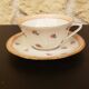 Set of 8 Limoges porcelain cups and 12 saucers