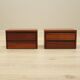 Set of two wall cabinets, Danish design, 1970s, production: Denmark