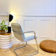 Storm Airborne Armchair - chrome structure - Yves Christin